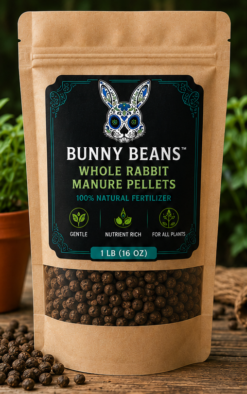 Bunny Beans™ - 1 lb Premium Organic Rabbit Manure
